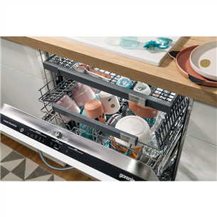 Gorenje, 16 комплектов посуды, ширина 59,6 см - Интегрируемая посудомоечная машина