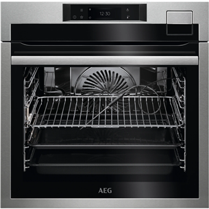 AEG SteamPro 9000, 255 preset programs, 70 L, stainless steel - Built-in Steam Oven