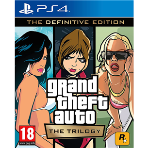 Spēle priekš PlayStation 4, Grand Theft Auto: The Trilogy - Definitive Edition