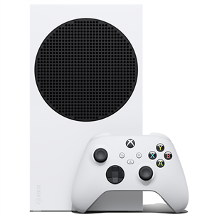 Microsoft Xbox Series S All-Digital, 512 GB, balta - Spēļu konsole 889842651393