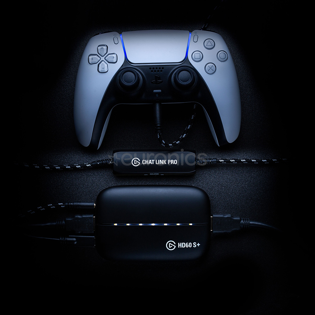 Elgato Chat Link Cable Pro, melna - Vads