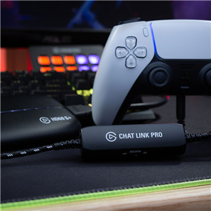Elgato Chat Link Cable Pro, melna - Vads