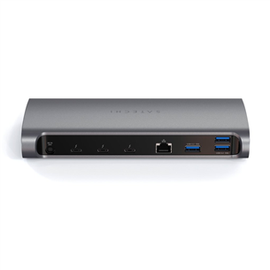 Satechi ThunderBolt 4, 96 W, grey - Notebook dock