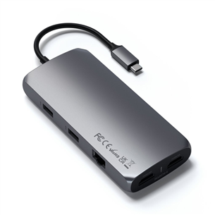 Satechi USB-C Multiport MX, серый космос - USB-хаб