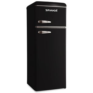 Snaige, 209 л, черный - Холодильник в стиле ретро FR24SM-PRJ30E300ADS6