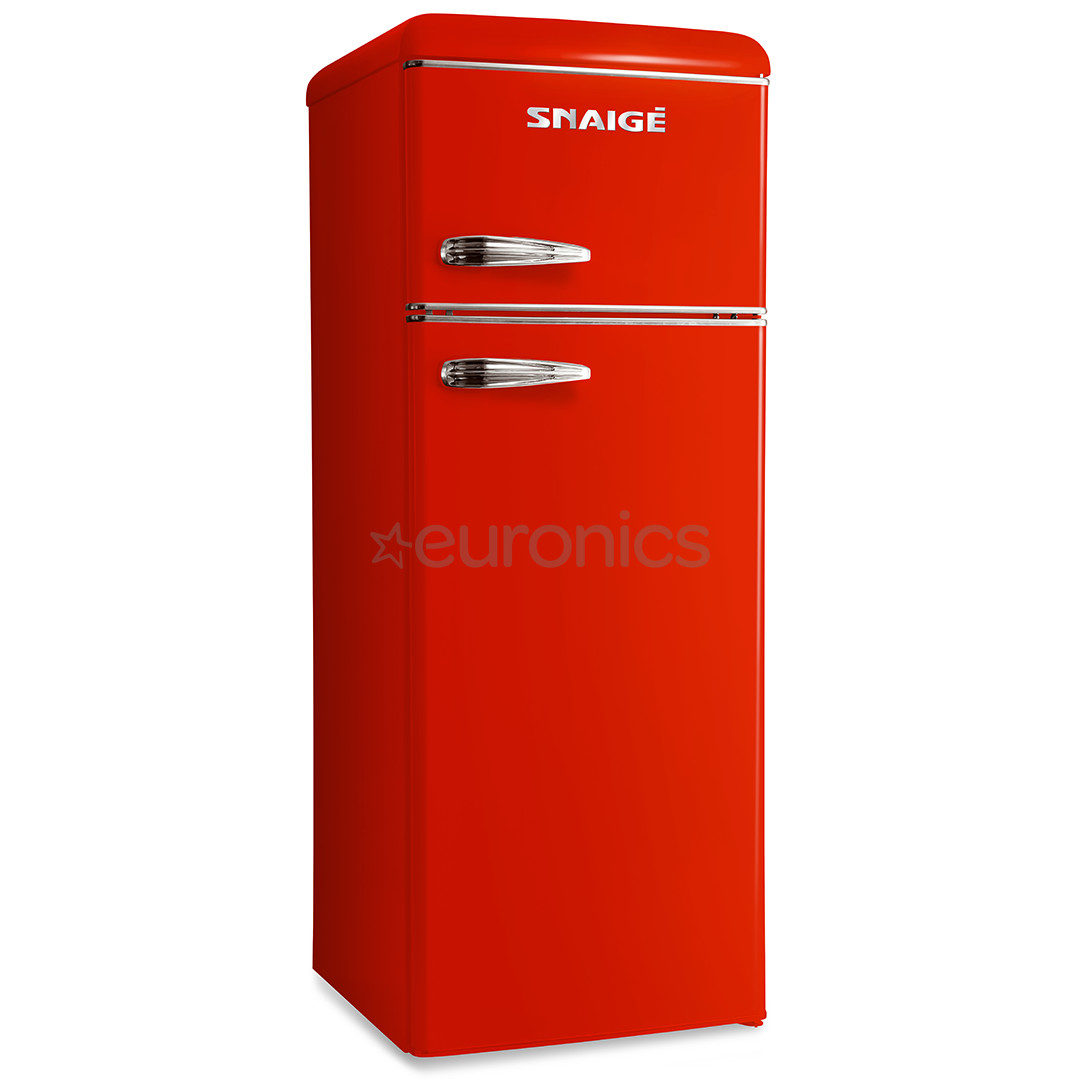 Snaige, 209 L, sarkana - Ledusskapis