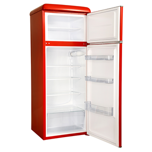 Snaige, 209 L, sarkana - Ledusskapis