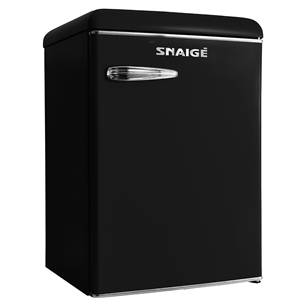 Snaige, height 88.5 cm, 109 L, black - Retro Fridge R13SM-PRJ30F311XDS6
