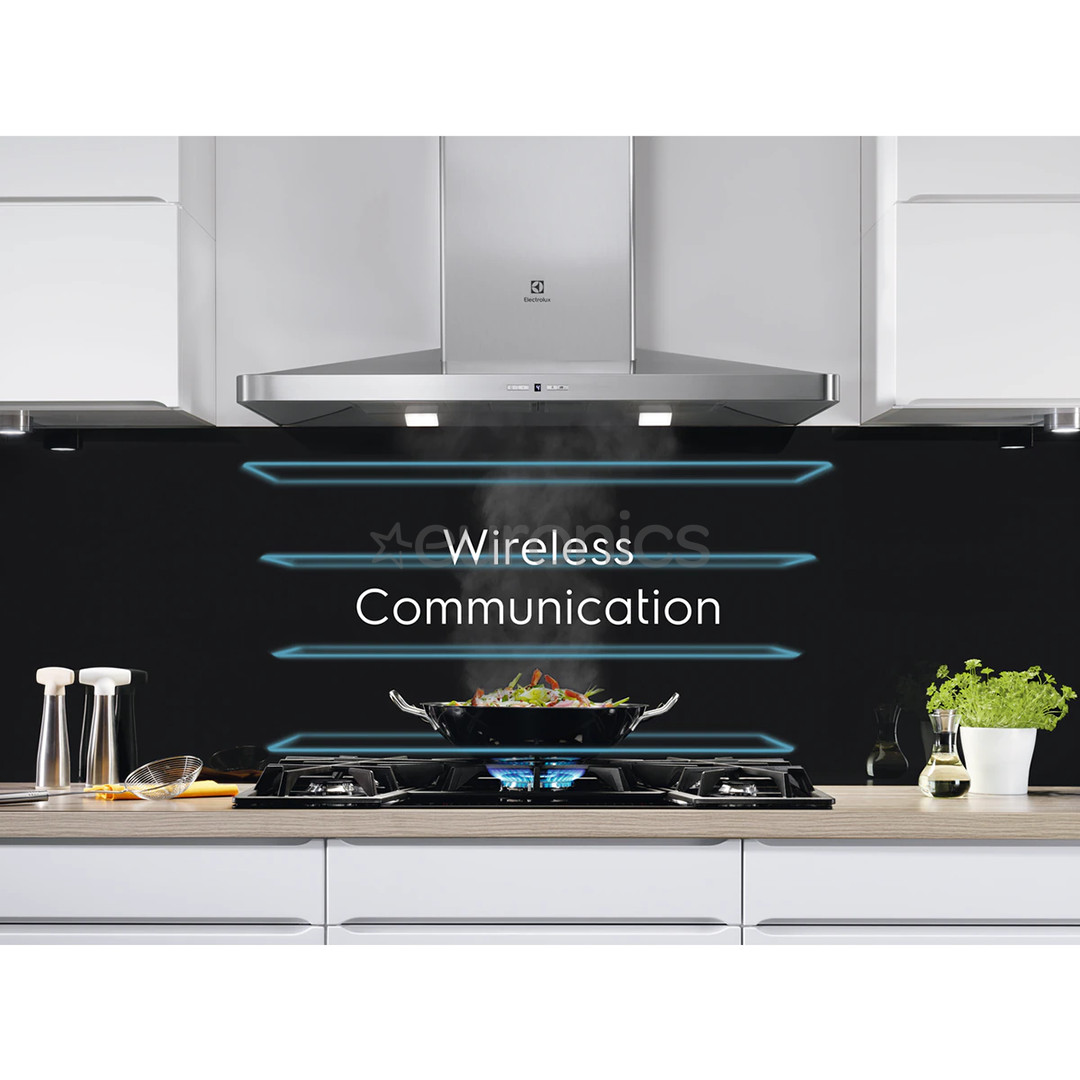 Electrolux 300 Pure, width 78 cm, frameless, black - Built-in Induction Hob