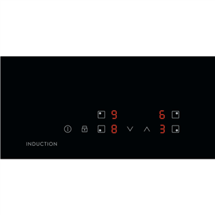 Electrolux 300, ширина 59 см, без рамы, черный - Интегрируемая индукционная варочная панель