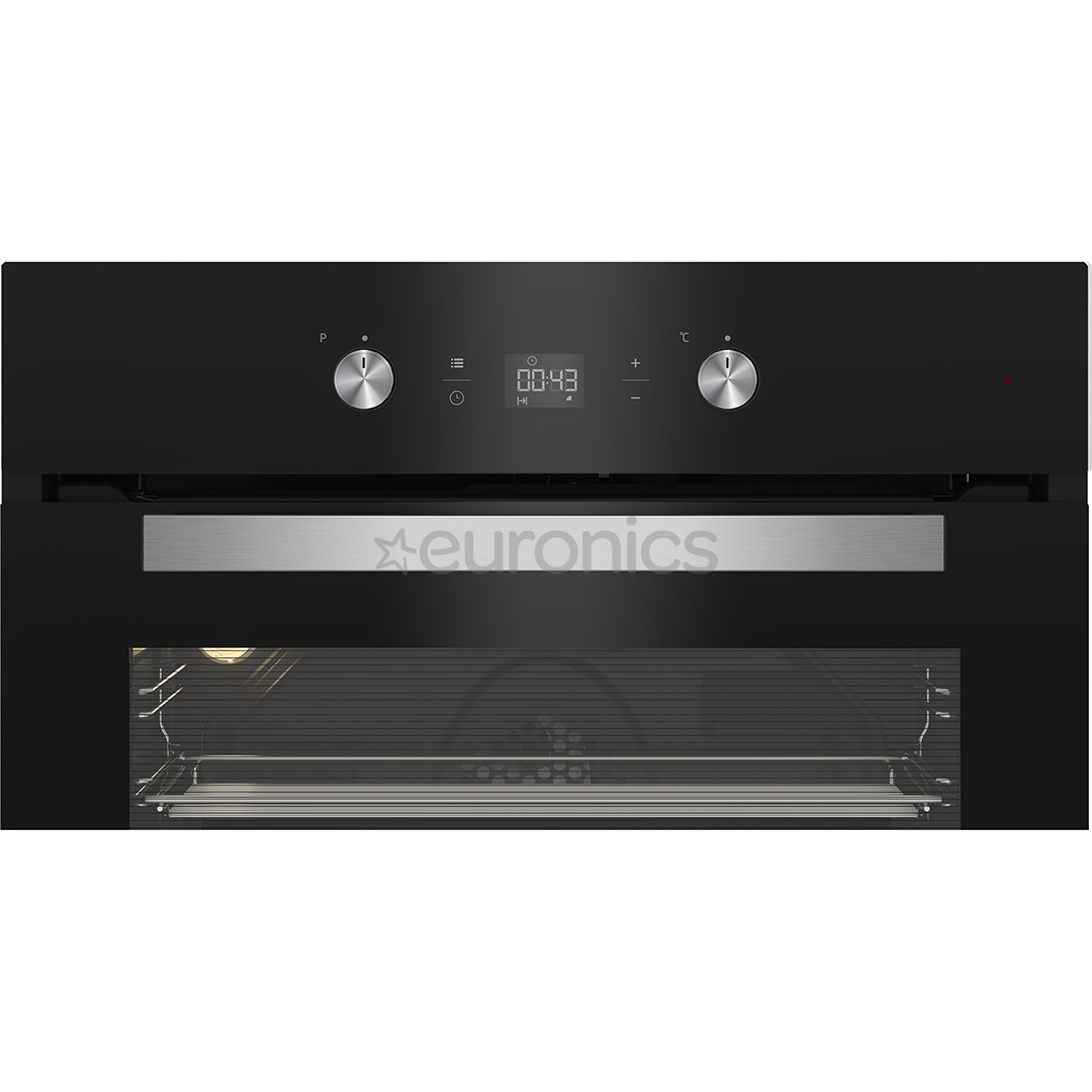 Beko, 71 L, black/inox - Built in oven