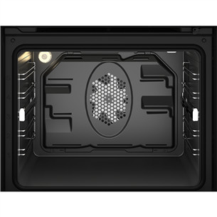 Beko, 71 L, black/inox - Built in oven