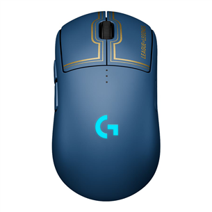 Logitech G Pro League of Legends Edition, optiskā, zila - Bezvadu datorpele