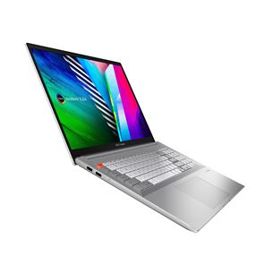 Asus Vivobook Pro 16X OLED, i5, 16 ГБ, 512 ГБ, RTX3050, серебристый - Ноутбук