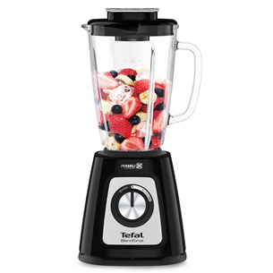 Tefal Blendforce 2 Glass, 800 W, 1.25 L, melna - Blenderis