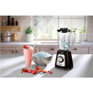 Tefal Blendforce 2 Glass, 800 W, 1.25 L, melna - Blenderis