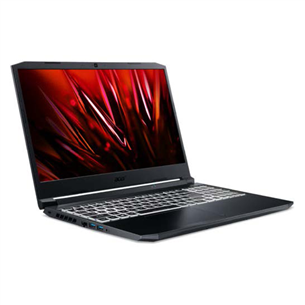 Acer Nitro 5, 15.6'', i7, 16 GB, 512 GB, RTX3070, W10H, melna - Portatīvais dators