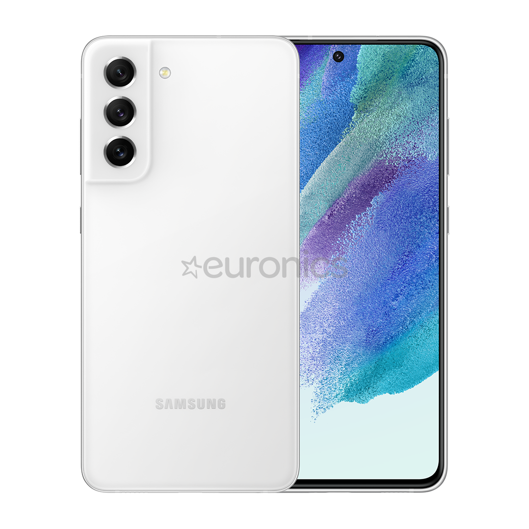 Samsung Galaxy S21 FE 5G, 128 GB, balta - Viedtālrunis