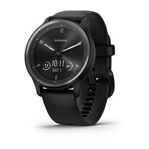 Garmin Vivomove Sport, melna - Viedpulkstenis 010-02566-00