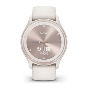 Garmin Vivomove Sport, white cream - Hybrid smartwatch