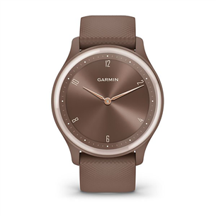 Garmin vivomove Sport, black walnut - Hybrid smartwatch