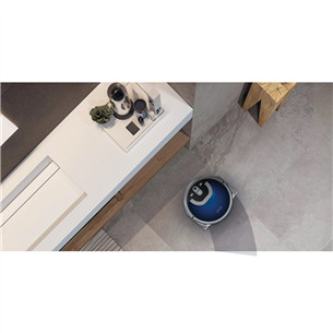 Zaco W450, mopping, grey/blue - Robot for mopping