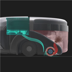 Zaco W450, mopping, grey/blue - Robot for mopping