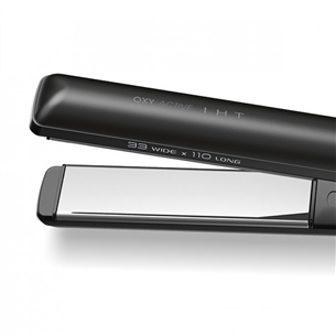 GA.MA G-STYLE OXY-ACTIVE IHT WIDE & LONG, 230 °C, black - Hair straightener
