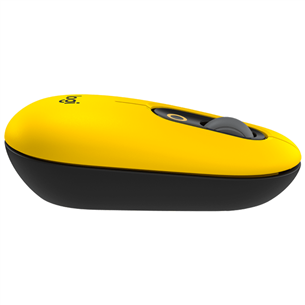 Logitech POP Mouse, Blast, optiskā, dzeltena - Bezvadu datorpele