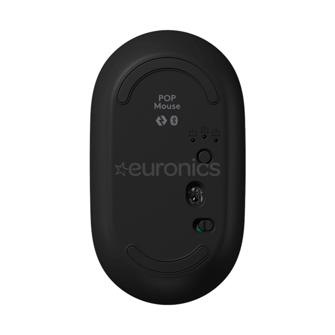 Logitech POP Mouse, Blast, yellow - Wireless Optical Mouse
