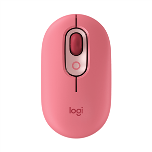 Logitech POP Mouse, Heartbreaker, optiskā, rozā - Bezvadu datorpele