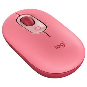 Logitech POP Mouse, Heartbreaker, optiskā, rozā - Bezvadu datorpele