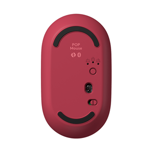 Logitech POP Mouse, Heartbreaker, optiskā, rozā - Bezvadu datorpele