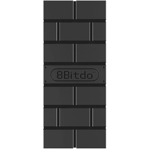 8BitDo USB Wireless Adapter 2, melna - Adapteris bezvadu kontrolierim