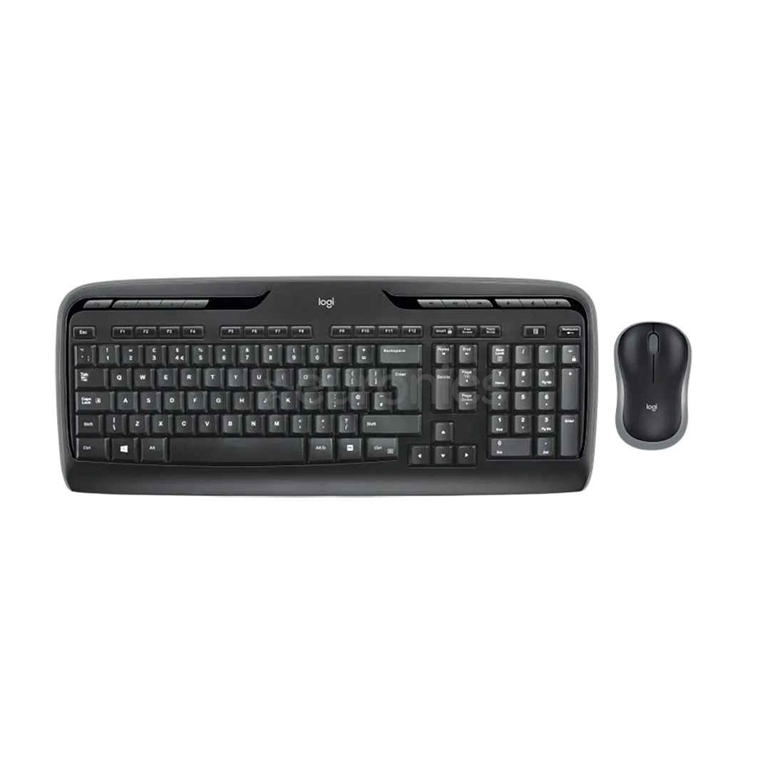Bezvadu klaviatūra + pele MK330, Logitech / RUS
