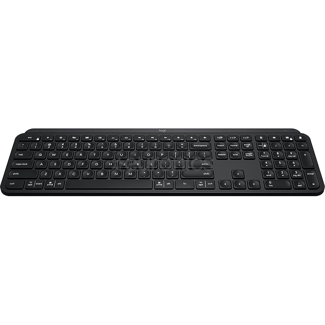 Logitech MX Keys Plus, US, серый - Беспроводная клавиатура