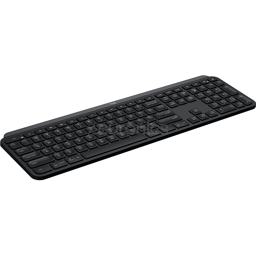 Logitech MX Keys Plus, US, pelēka - Bezvadu klaviatūra