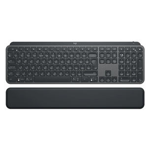 Logitech MX Keys Plus, US, pelēka - Bezvadu klaviatūra