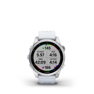 Garmin fenix 7S, 42 mm, sudraba - Viedpulkstenis