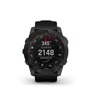 Garmin fenix 7X - Solar Edition, 51 mm, melna – Viedpulkstenis