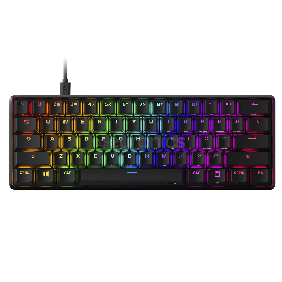 HyperX Alloy Origins 60, HX Red Switch, US, черный - Механическая клавиатура