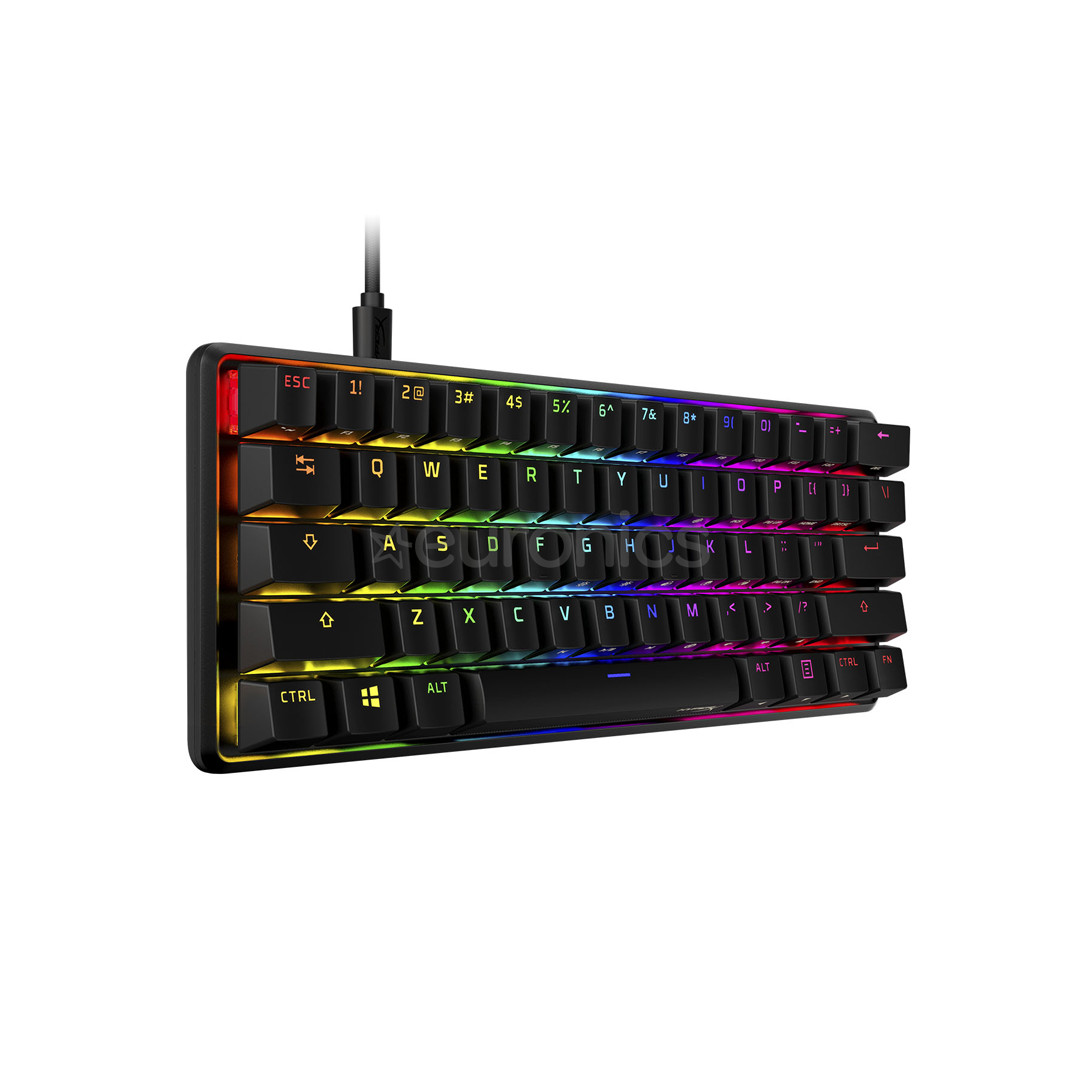 HyperX Alloy Origins 60, HX Red Switch, US, черный - Механическая клавиатура