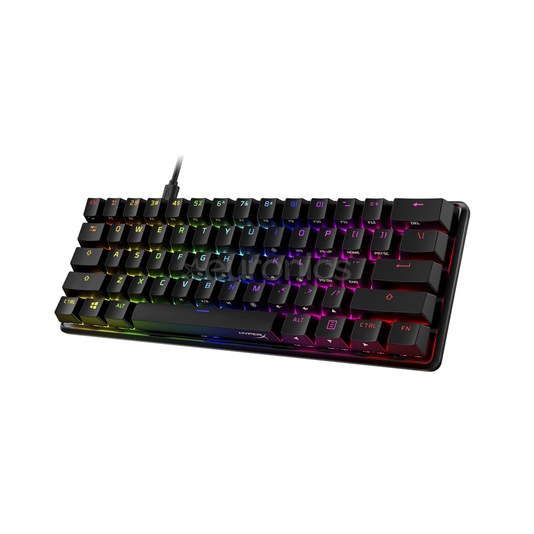 HyperX Alloy Origins 60, HX Red Switch, US, черный - Механическая клавиатура