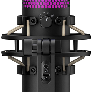 HyperX QuadCast S, черный - Микрофон
