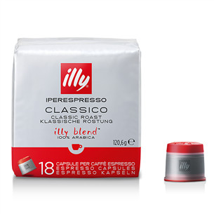 Illy Espresso, 18 portions - Coffee capsules
