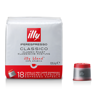 Illy espresso, 18 portions - Coffee capsules ILLY7990