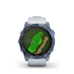 Garmin fenix 7X Sapphire Solar, 51 mm, balta – Viedpulkstenis