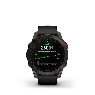 Garmin EPIX 2 Sapphire, melna – Viedpulkstenis