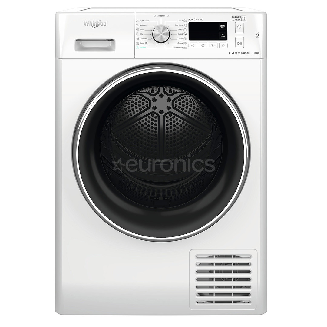 Whirlpool, 9 кг, глубина 64,9 см - Сушильная машина