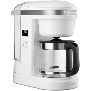 KitchenAid Classic, ūdens tvertne 1.7 L, balta - Kafijas automāts ar filtru 5KCM1208EWH